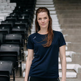 Sport T-shirt - Blue Rebel Dame