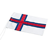 Færøsk stutflag til 40 cm - 10x16 cm