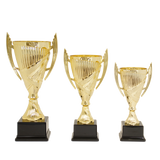 Pokal serie i guld, Skarpt design, Med hank