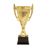 Pokal serie i guld, Skarpt design, Med hank