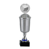 Sølv og blå vandrepokal