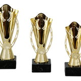 Budget guld pokal, med hank