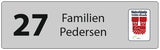 Postkasseskilt med gravering og logo 200x60 mm.