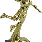 Basketball statuette Herre, guld, 4 sokkeltyper
