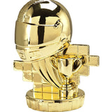 Motorsport statuette unisex, guld, 4 sokkeltyper