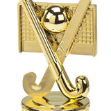 Hockey statuette, guld, 4 sokkeltyper
