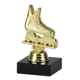 Inline rulleskøjte statuette, guld, flere sokkeltyper