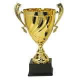 Stor klassisk guld chrompokal
