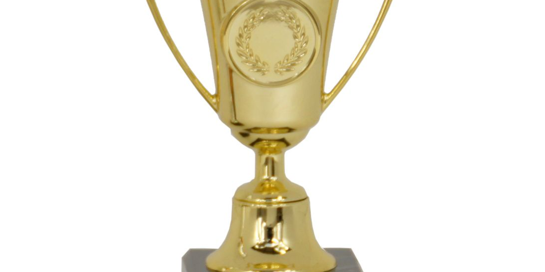 Flot pokal "Mini", 3 metal farver