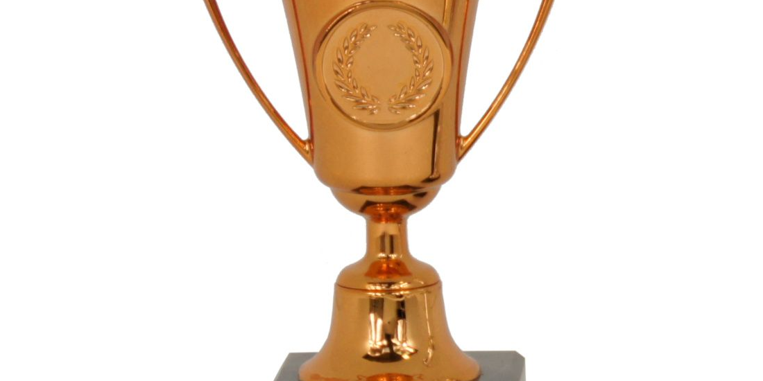 Flot pokal "Mini", 3 metal farver