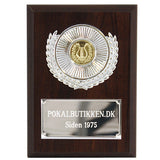 Elegant Plakette i valnød