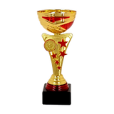 Smart Chrompokal i Guld med stjerner