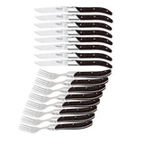 Steakknive og gafler - Laguiole By Hâws, 16 dele, Eksklusivt design