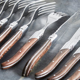 Steakknive og gafler - Laguiole By Hâws, 16 dele, Eksklusivt design