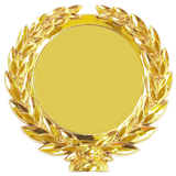 Emblem holdere, guld og sølv