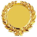 Emblem holdere, guld og sølv