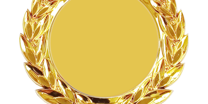 Emblem holdere, guld og sølv