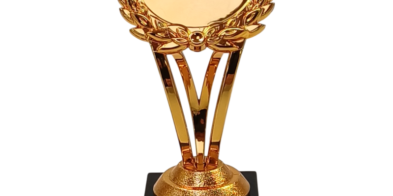 Emblem statuette, Guld, Sølv eller Bronze