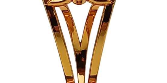 Emblem statuette, Guld, Sølv eller Bronze