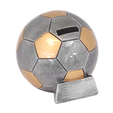 Fodbold sparebøsse statuette
