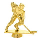 Ishockey statuette, guld, flere sokkeltyper