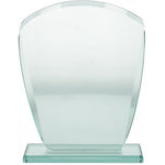 Glasplakette "Sail" med lasergravering
