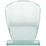 Glasplakette "Sail" med lasergravering