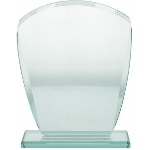 Glasplakette "Sail" med lasergravering