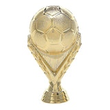 Fodbold bold statuette, guld, flere sokkeltyper