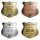 Bryllupsdagsskjold