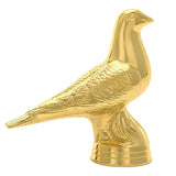 Due statuette, guld, flere sokkeltyper