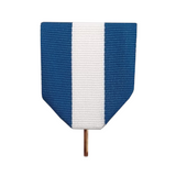 Kort medaljebånd, Blå/Hvid/Blå