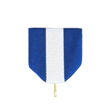 Kort medaljebånd, Blå/Hvid/Blå