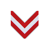 Medaljebånd, Rød/Hvid/Rød, 100 styk per pose