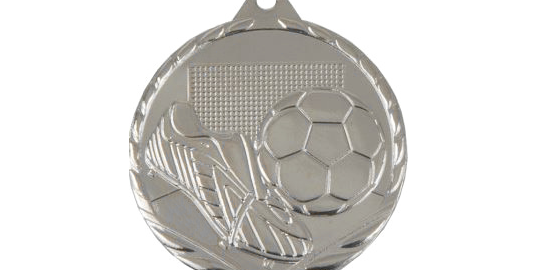 Fodbold medalje ø45 mm.