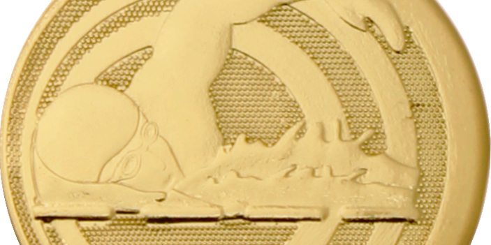 Svømme Medalje ø45 mm.