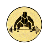 Vægtløftning emblem (J1)