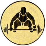 Vægtløftning emblem (J1)