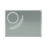 Plakette i aluminium, vælg dit design