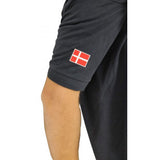 Dannebrog mærke med stryge bagside