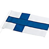 Finsk stutflag til 40 cm - 10x16 cm