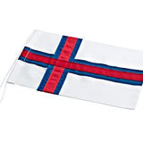 Færøsk stutflag til 40 cm - 10x16 cm