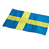 Svensk stutflag til 40 cm - 10x16 cm