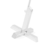 Forsølvet flagstang m. krydsfod, 35 cm