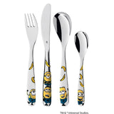 Børnebestik med de aktive Minions