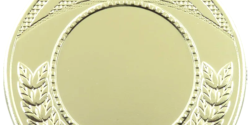 Medalje "Halvkrans" ø45 mm.