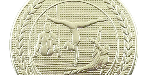 Gymnastik medalje ø50 mm.