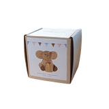 Elefant træfigur, egetræ