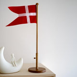 Flagstang, Egetræ, 39cm