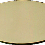 Messing Dørskilt 75x53 mm.